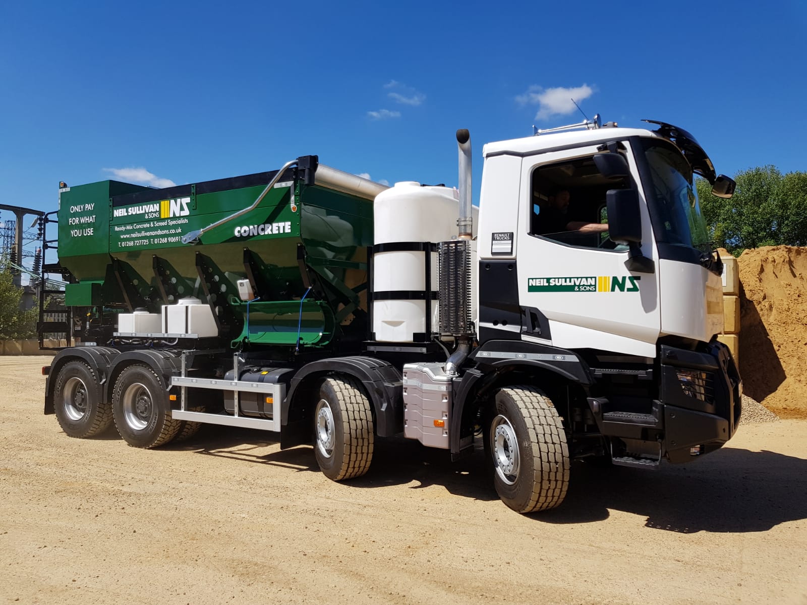 Roadmaster Concrete Mixers Choose Transcover Transcover